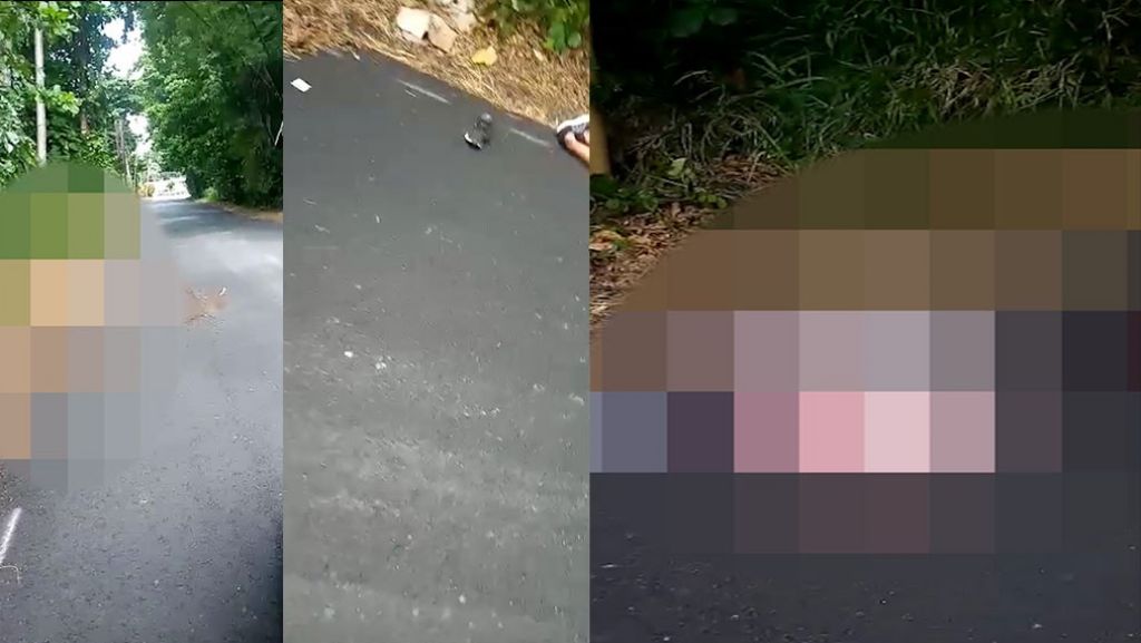  Publican video de una de las dos escenas donde asesinaron un hombre en medio de la carretera en Manat&iacute; 