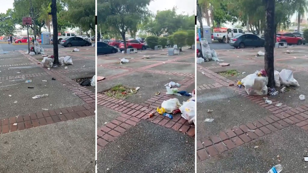  Video: Fanáticos de “Bad Bunny” dejan las calles de Hato Rey llenas de basura 