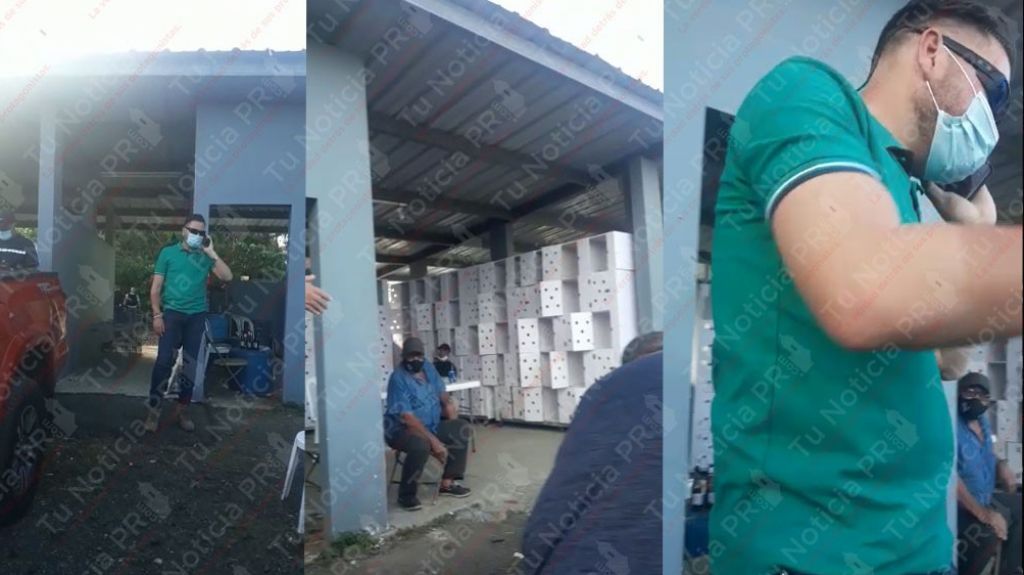  Video exclusivo del alcalde de Cata&ntilde;o en la Gallera clandestina al momento del operativo 