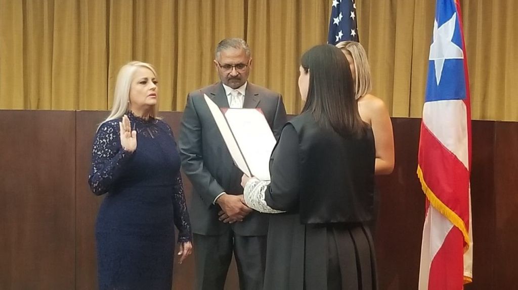  Gobernadora Wanda V&aacute;zquez Garced en su primer mensaje hizo un llamado a la unidad 