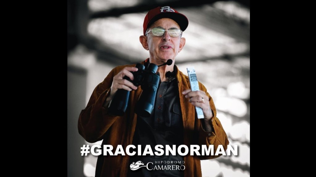  Reconoce hip&oacute;dromo Camarero ejecutorias de Norman H. D&aacute;vila en el deporte al retirarse tras 50 a&ntilde;os como narrador h&iacute;pico 