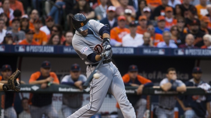 El hispano J.D. MartÃ­nez gana premio de Jugador de la Semana