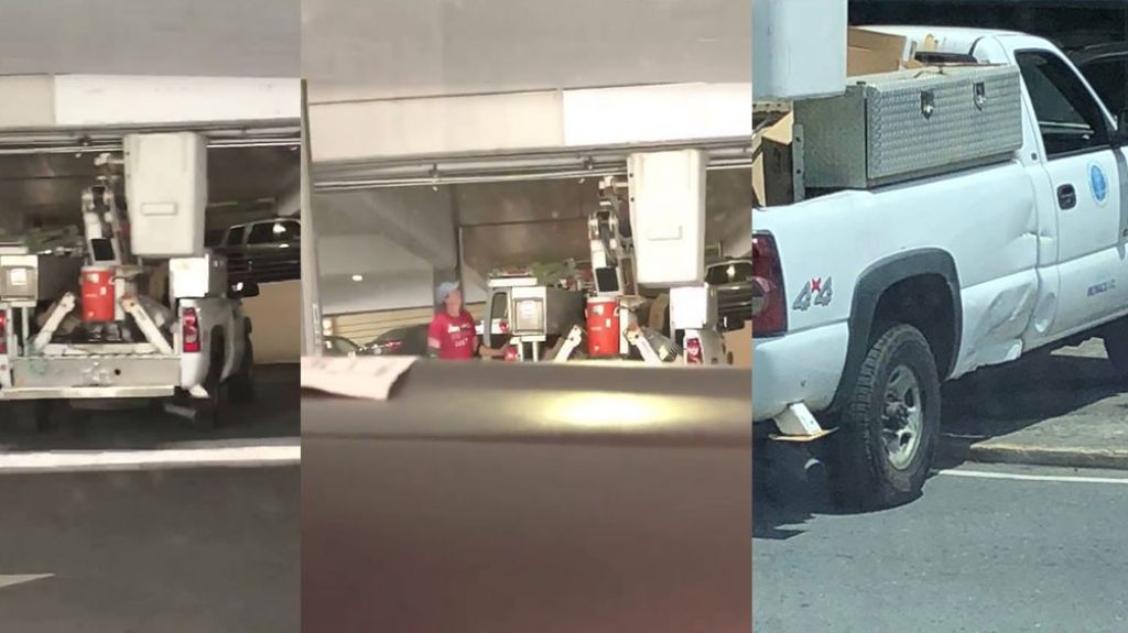  Viral video de ocupantes de un auto burl&aacute;ndose de un empleado de la AEE en centro comercial 