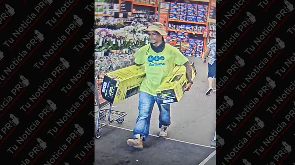  Se Busca: Sali&oacute; de home Depot de Mayag&uuml;ez como &ldquo;Pancho cara de queso&rdquo; con &ldquo;Trimmer y Blower&rdquo; Robados 
