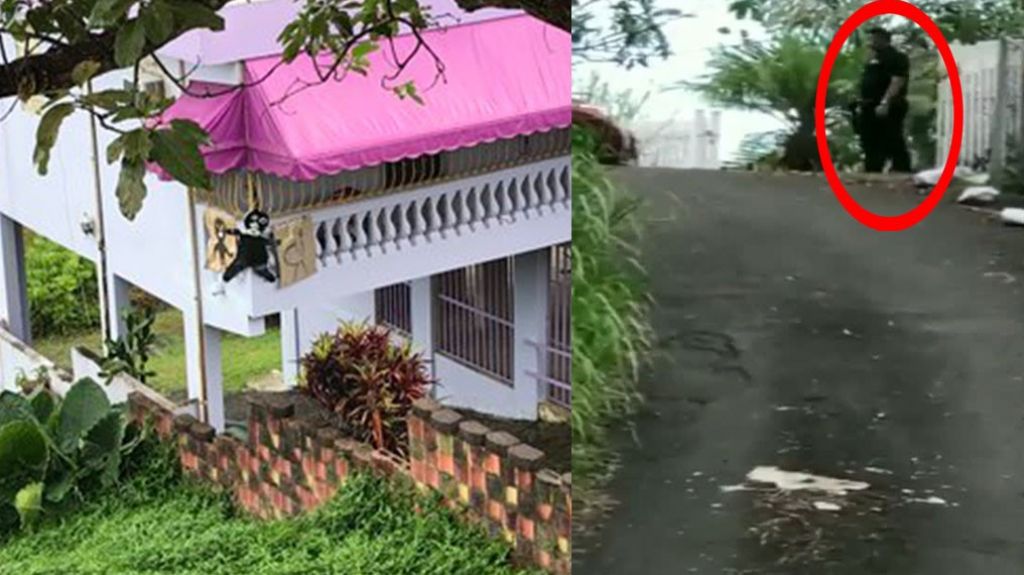  Video: Guardias con armas largas en residencia de mujer de Can&oacute;vanas acusada de racista 