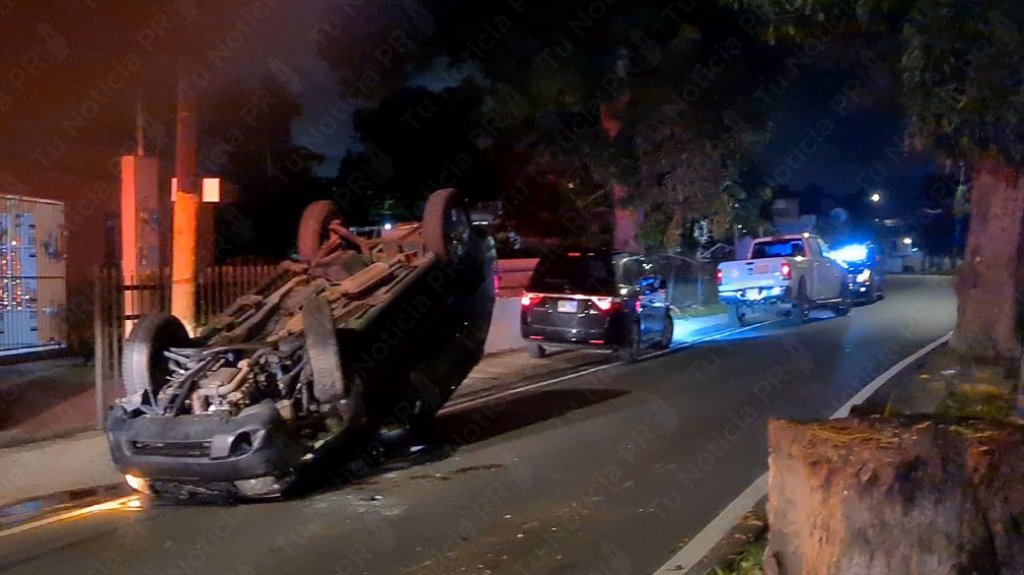  Video: Se reporta accidente con veh&iacute;culo volcado en Toa Baja 
