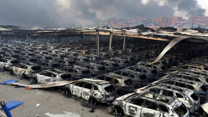 Detectan gases tÃ³xicos en un radio de 500 metros en la zona de las explosiones en China