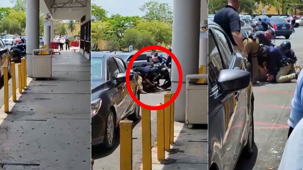  En video momento que arrestan conductor luego de persecuci&oacute;n en Hato Rey 