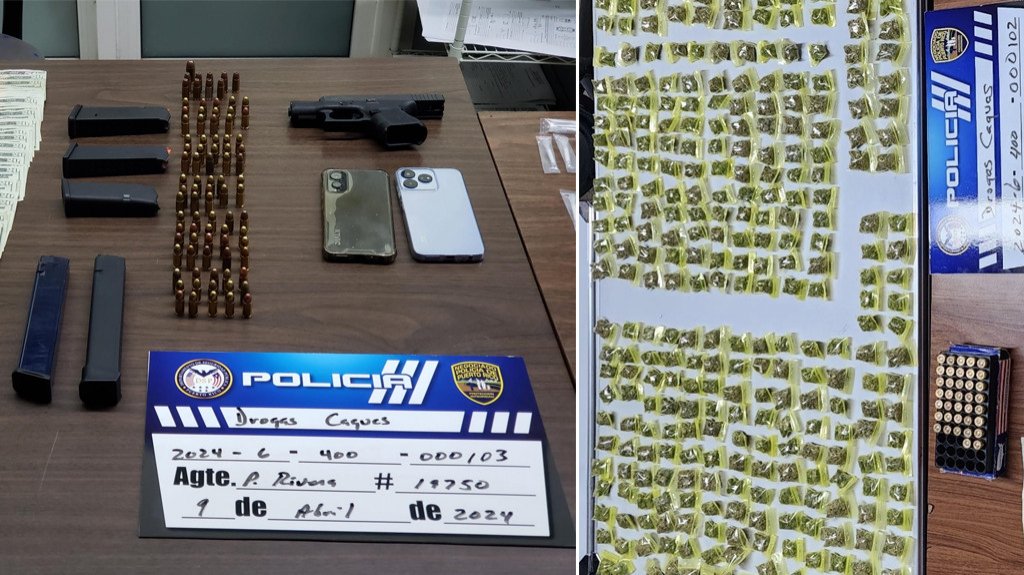  Arrestan a dos hombres y una mujer en medio de operativo en Caguas 