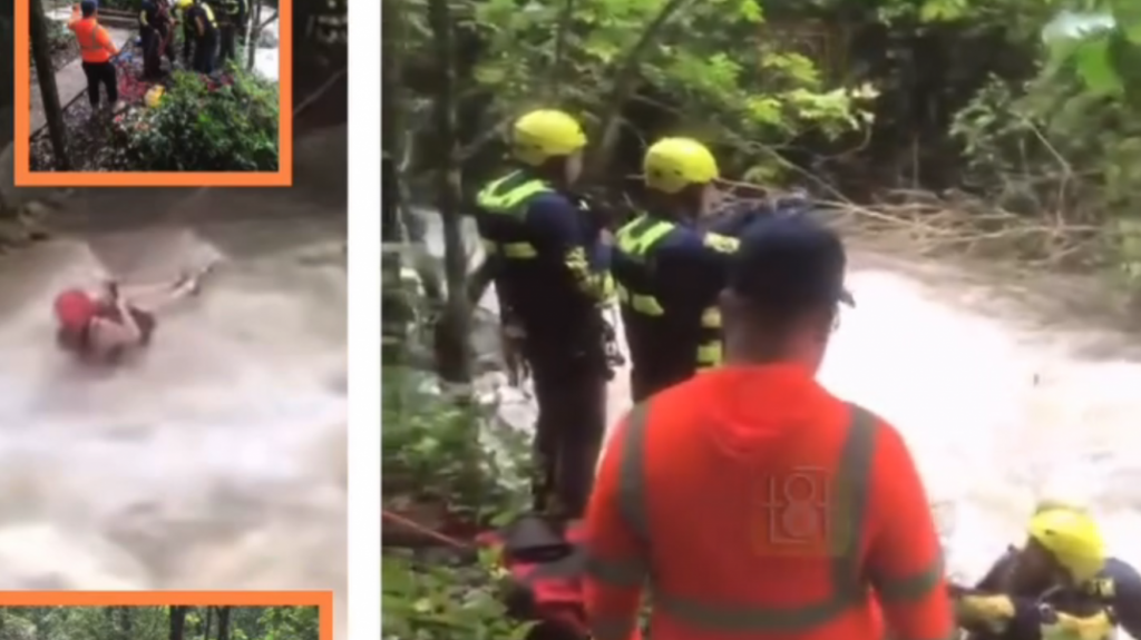  Video: Rescatan turistas que no hicieron caso y quedaron atrapados en Gozalandia 
