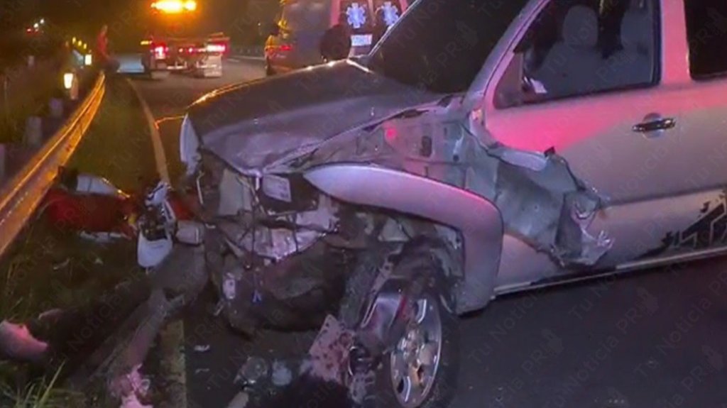  Video: ahora se reporta accidente con motora en San Juan 