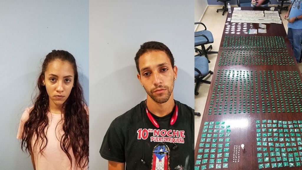  Arrestan dos jóvenes cargados de drogas en Caguas 
