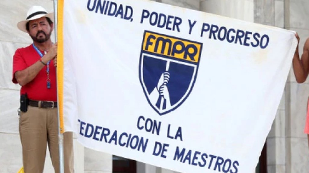  Atribuye la Federaci&oacute;n de Maestros al gobernador Pierluisi haber traicionado al pa&iacute;s 