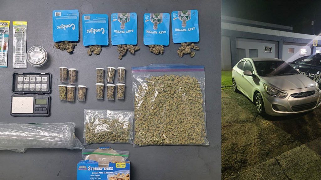  Dos arrestados cargados de marihuana en A&ntilde;asco 