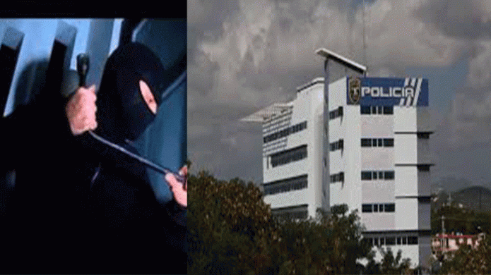 Continúan los Robos, en cuarteles de la policía en el país 