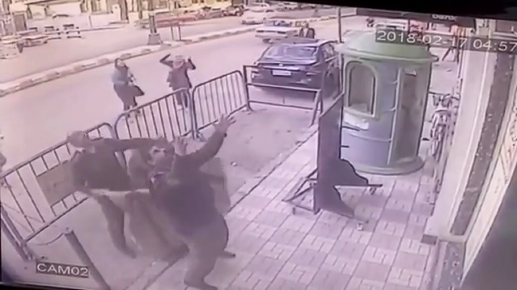  Impresionante video muestra a un polic&iacute;a que salva milagrosamente a ni&ntilde;o que cae de una ventana 