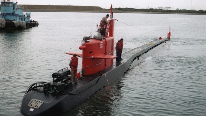 La Armada de EE.UU. exhibe los restos de su submarino 'fantasma'