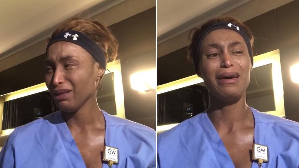  Video:"Entras en una habitaci&oacute;n y hay un cad&aacute;ver": enfermera cuenta entre l&aacute;grimas su experiencia con el covid-19 en Nueva York 