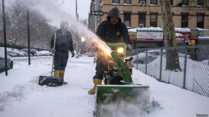 En fotos: cÃ³mo afectÃ³ la tormenta de nieve a EE.UU.