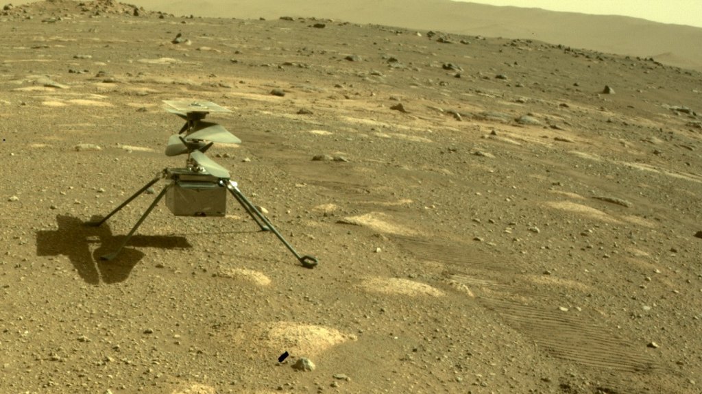  Peque&ntilde;o helic&oacute;ptero Ingenuity fue colocado ya sobre la superficie de Marte 