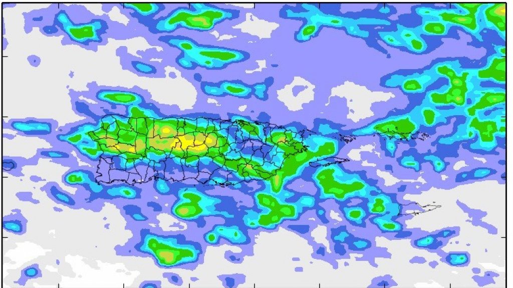  Hoy viernes otra tarde activa en lluvias para el oeste e interior 