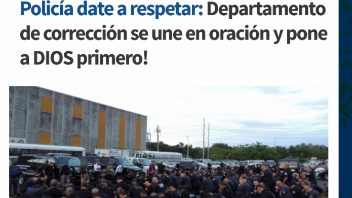 OrganizaciÃ³n atea arremete contra el gobierno por permitir a policÃ­as violar la separaciÃ³n de iglesia y Estado