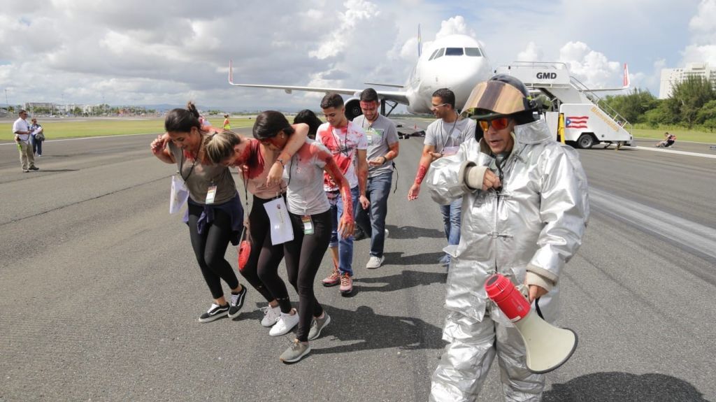  Fotos: Exitoso simulacro de accidente en aeropuerto LMM. 