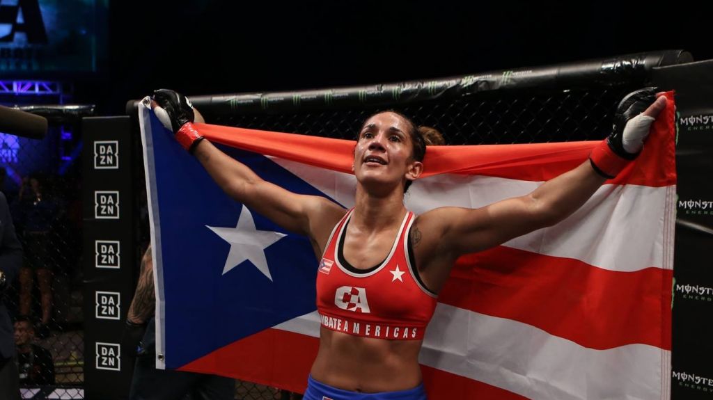  Amanda Serrano logra primera victoria en MMA 