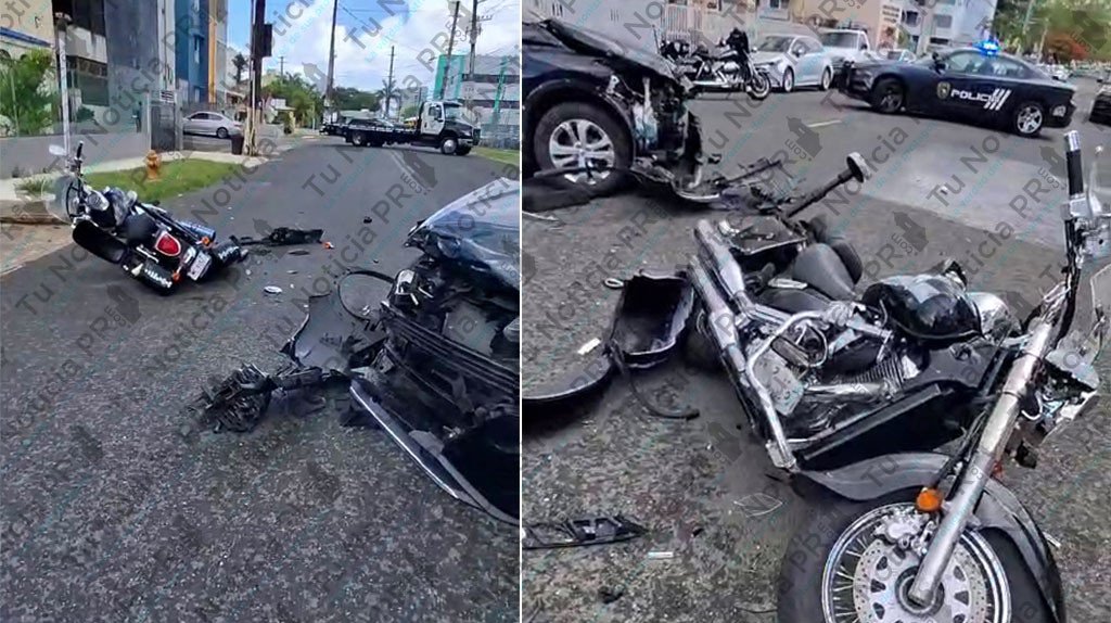  Video: Polic&iacute;a herido por conductora que rebaso un pare en San Juan 