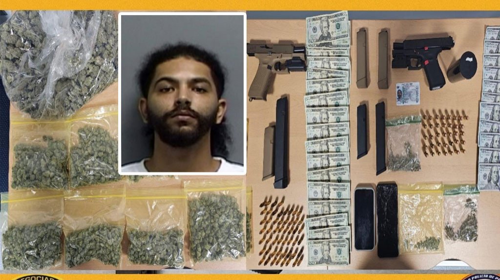  Allanamiento en Ponce resulta en cargos por armas y drogas 