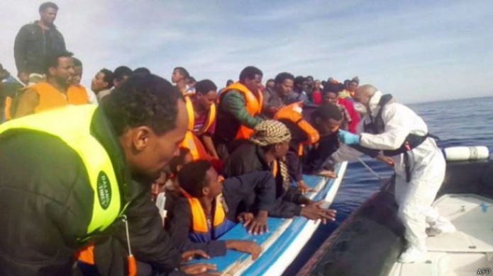 Miles de inmigrantes rescatados en el MediterrÃ¡neo