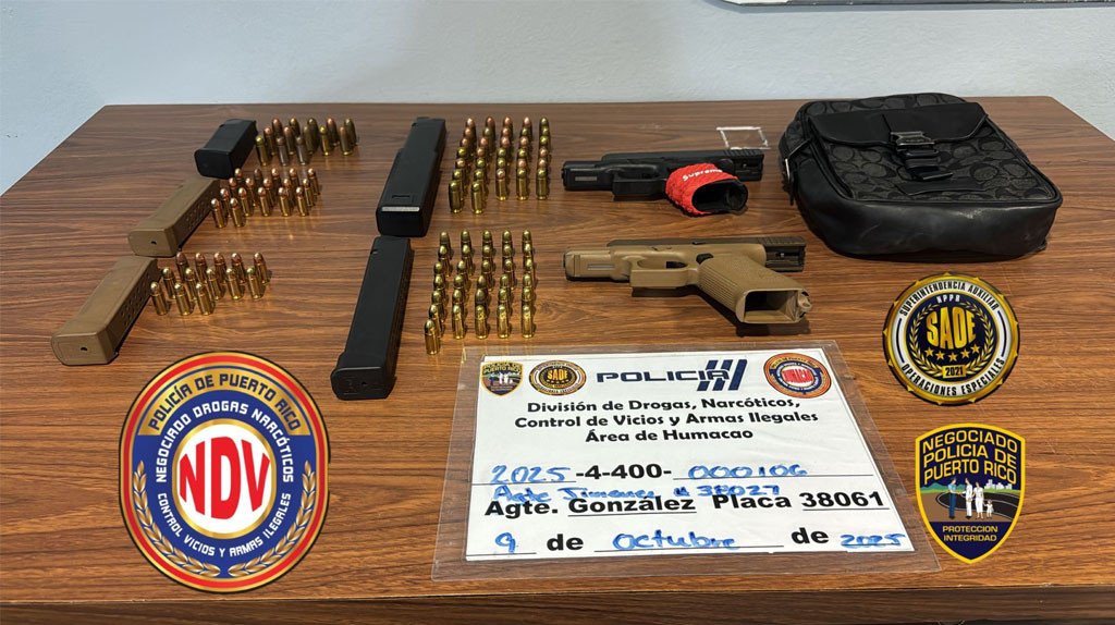  Video: Momento en que arrestan “chamaquito” de 19 con armas y drogas en caseríodeHumacao 