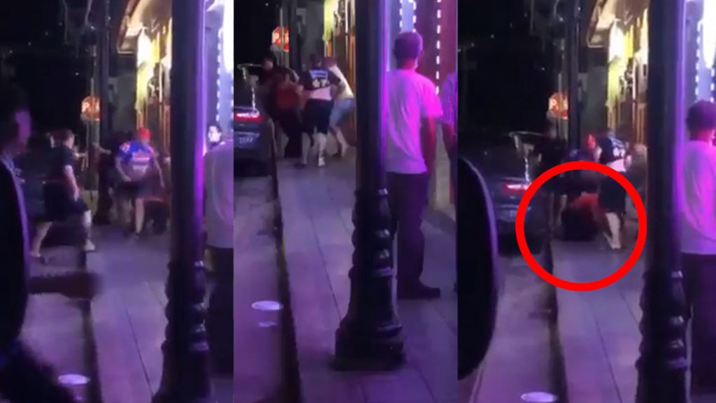  Captan en video momento en que le dan una paliza a un hombre en Adjuntas 