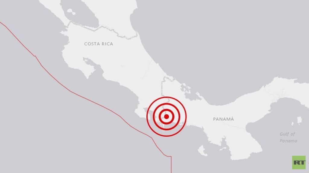  Se registra sismo de magnitud 6,0 en la frontera de Panam&aacute; y Costa Rica 