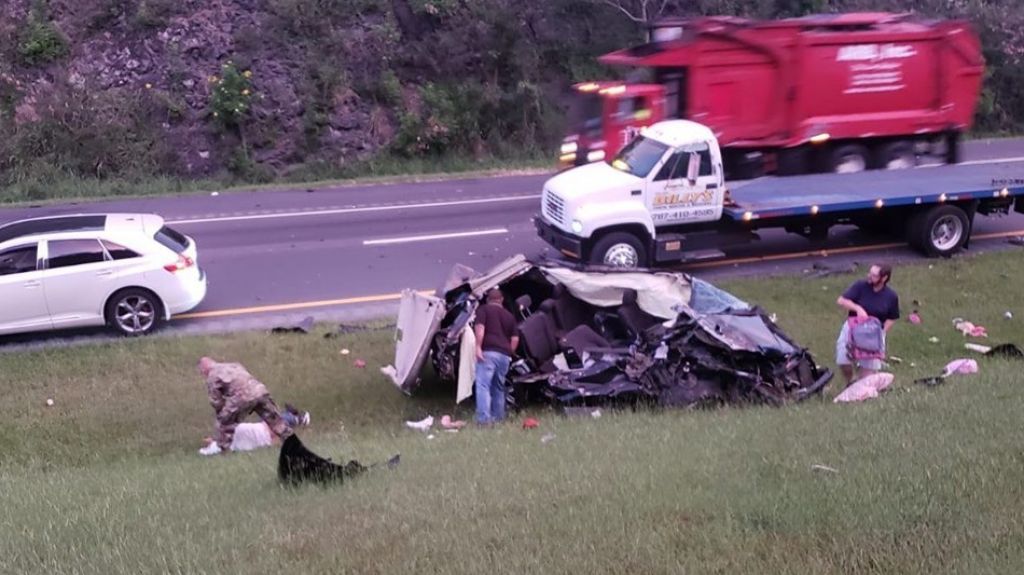  Atenci&oacute;n: Cierran tramo del expreso 52 a Salinas por accidente grave 