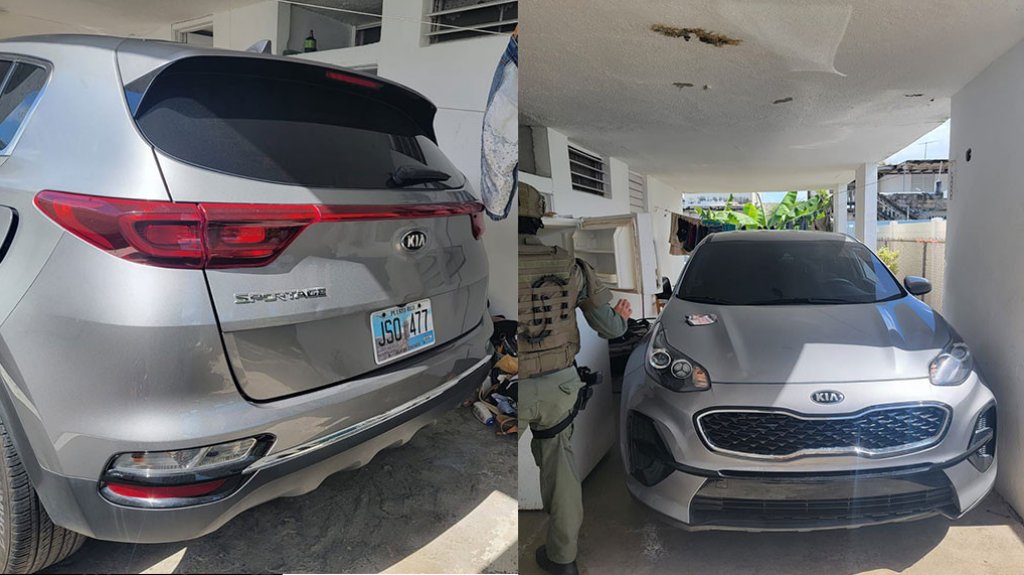  Arrestado en Carolina, &ldquo;Lo pillaron&rdquo; con un Kia robado en la casa 