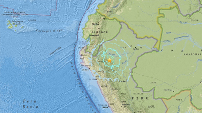 Un sismo de magnitud 6,0 sacude PerÃº