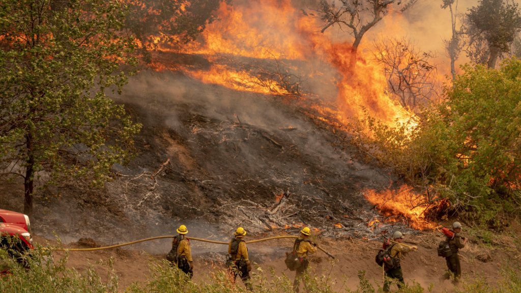  California vive su segunda oleada de fuegos del verano en plena ola de calor 