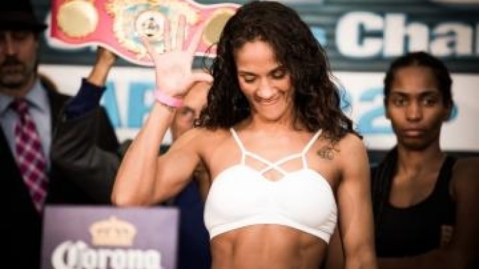 Tras la inmortalidad la boxeadora boricua Amanda Serrano