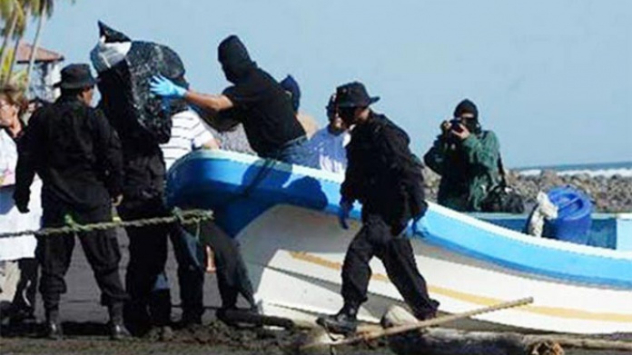 Interceptan cuatro lanchas con droga en El Salvador