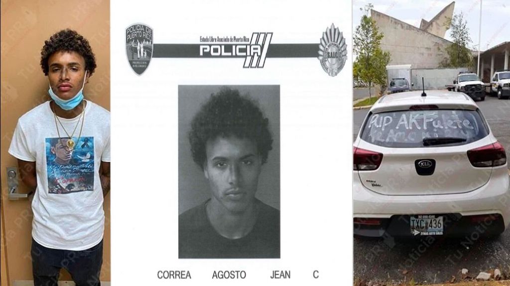  Video: Fichado y a la c&aacute;rcel uno de los arrestados ayer en Gurabo con un carro robado 