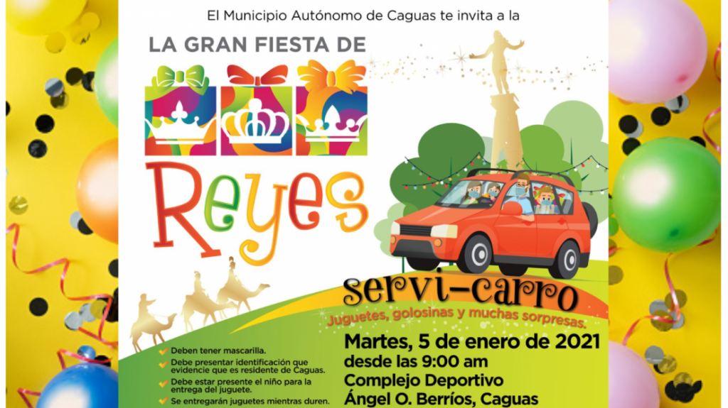  Los Tres Reyes Magos repartir&aacute;n regalos a los ni&ntilde;os residentes de Caguas 