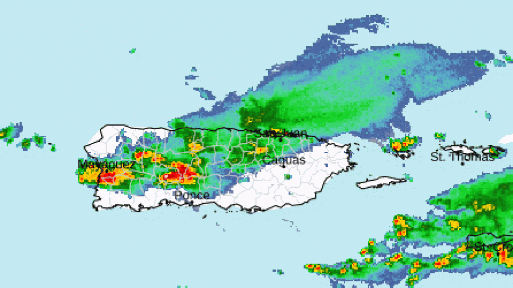  Advertencia de inundaciones en diversos municipios de Puerto Rico 