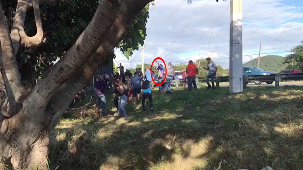  Video: Pelea y disparos en medio del expreso 
