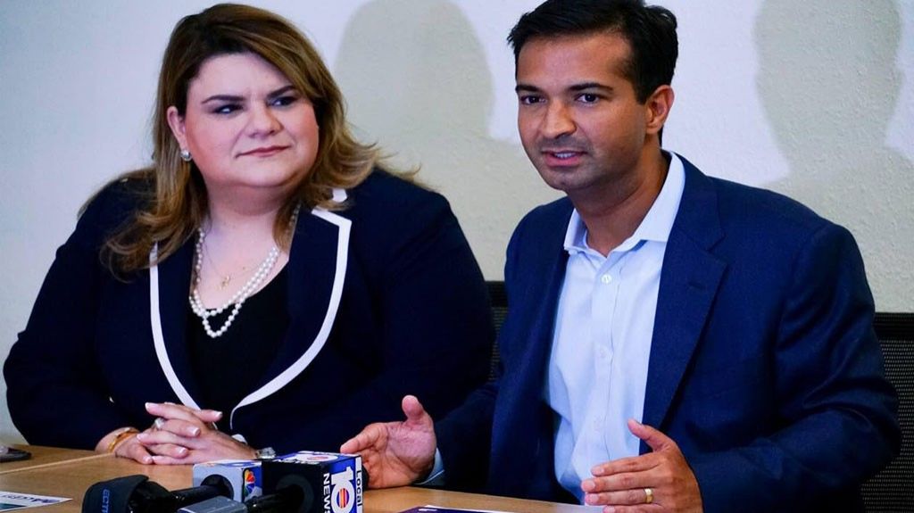  Jenniffer Gonz&aacute;lez pide voto para Rick Scott y Carlos Curbelo en Florida 