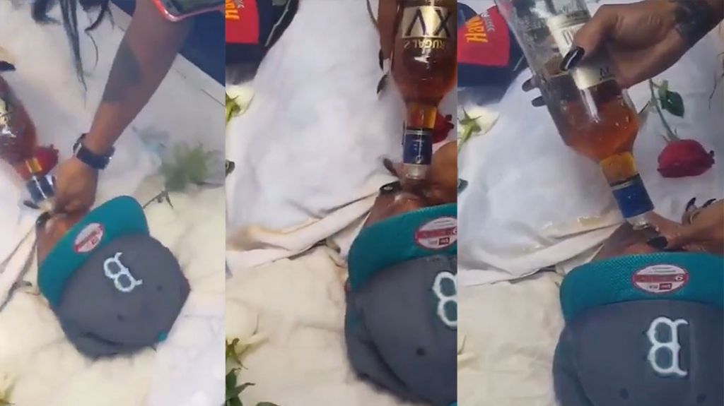  Video: Ponen a un muerto en Republica Dominicana a beber &ldquo;Ron&rdquo; 