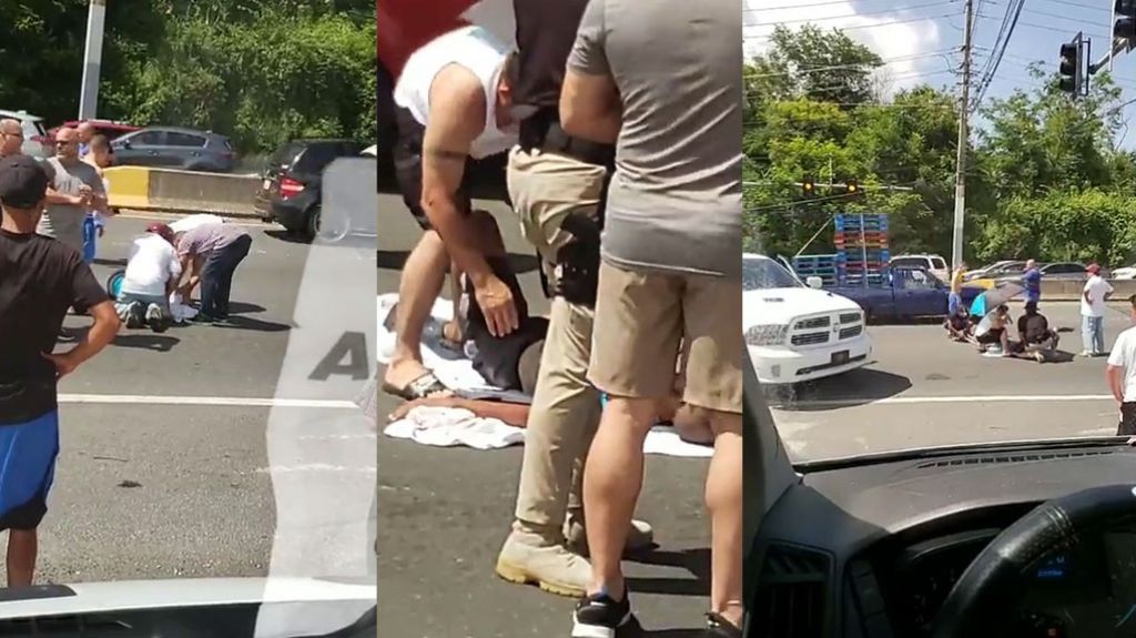  Video: Ciudadanos ayudan a peat&oacute;n arrollado en Rio Grande 