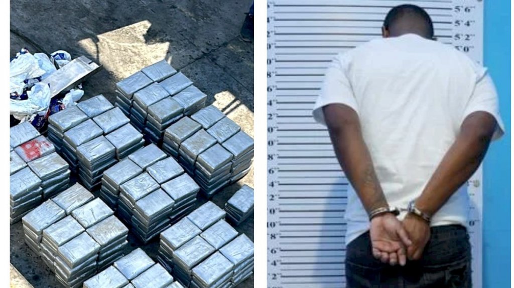  Confiscan 436 paquetes de cocaína que sería enviada a Bélgica y arrestan a un estadounidense por introducir a la República Dominicana un cargamento de marihuana 