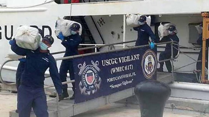 Guardia Costera decomisa cocaÃ­na y marihuana