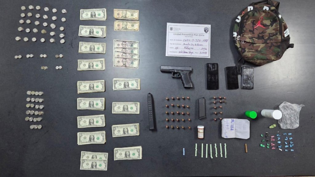  Arrestado con drogas y un arma en Ponce 